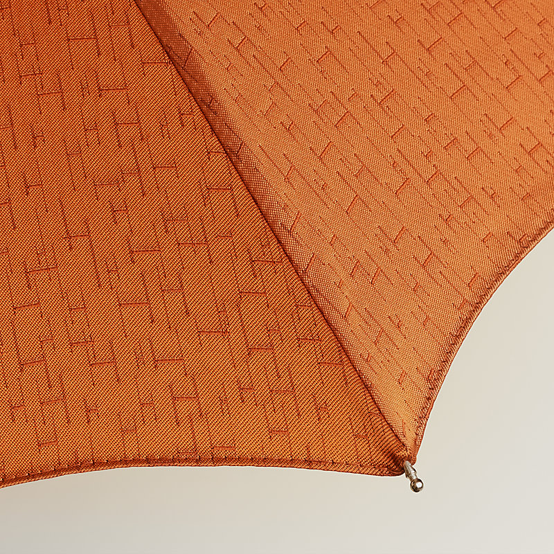 Hermes Pluie de H フォールディングアンブレラ（折りたたみ傘） Pluie de H folding umbrella | Hermès Canada